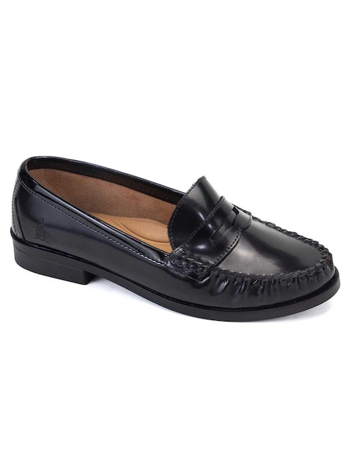 Mocasín Bruna de charol para mujer 1