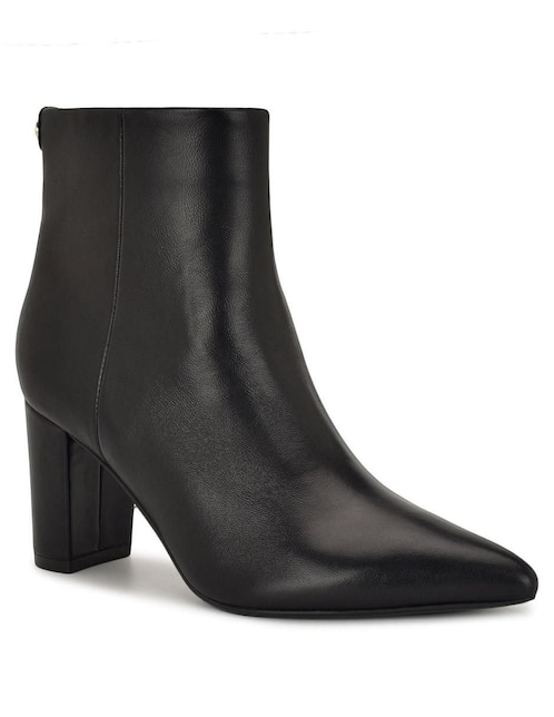 Botín arriba del tobillo Nine West de piel para mujer