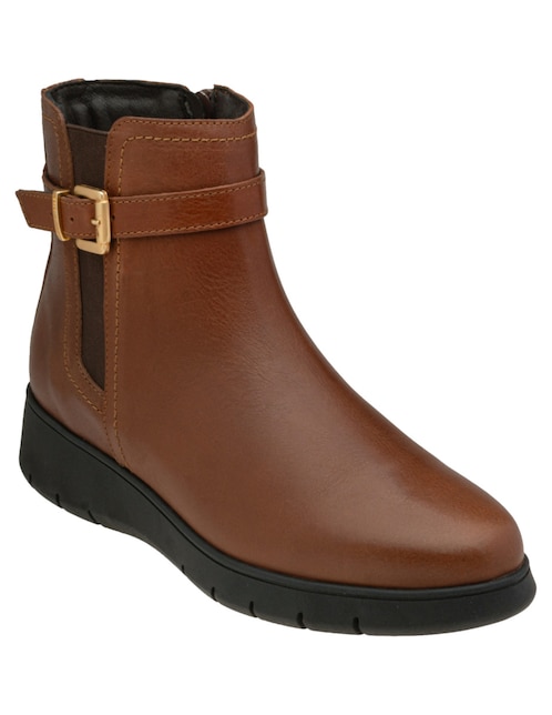 Bota arriba del tobillo Dockers Odette de piel para mujer