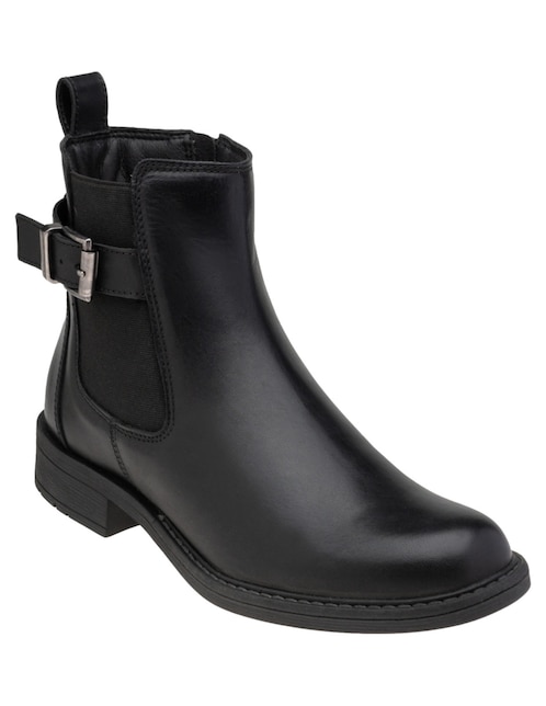 Bota arriba del tobillo Dockers Melanie de piel para mujer