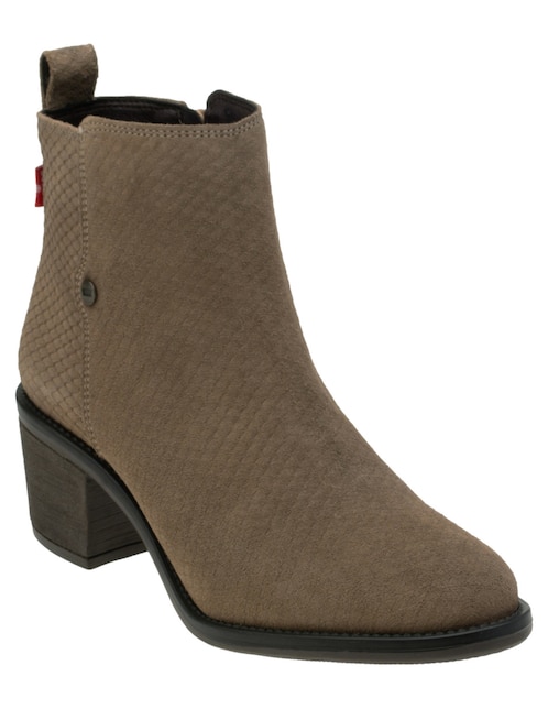 LEVI'S Bota arriba del tobillo Levi's Lyssa de piel para mujer
