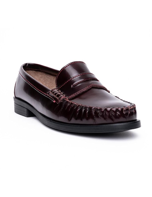 Mocasín Country Lane de piel para mujer