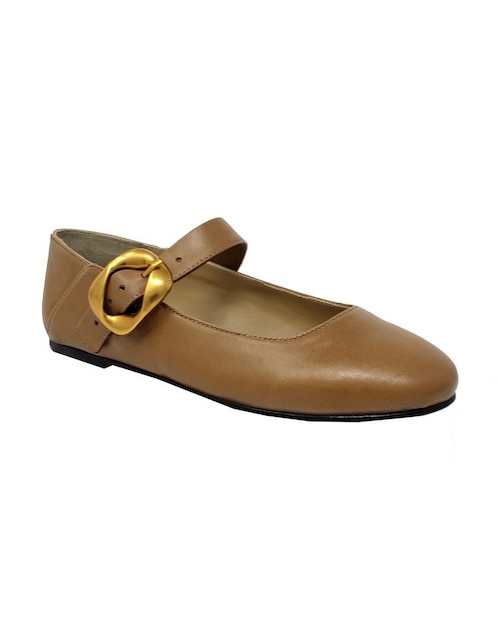 Balerina Lola de piel para mujer 1