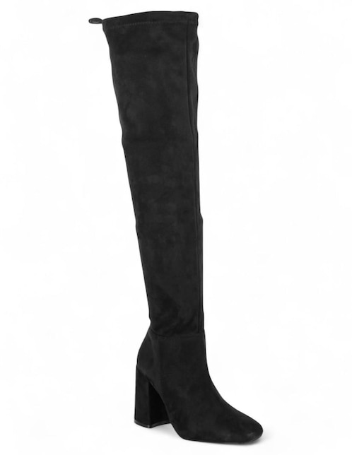 Bota arriba de la rodilla Rbcollection de gamuza para mujer