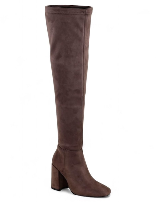 Bota arriba de la rodilla Rbcollection de gamuza para mujer
