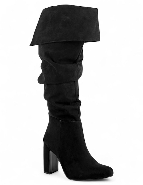 Bota abajo de la rodilla Rbcollection de gamuza para mujer