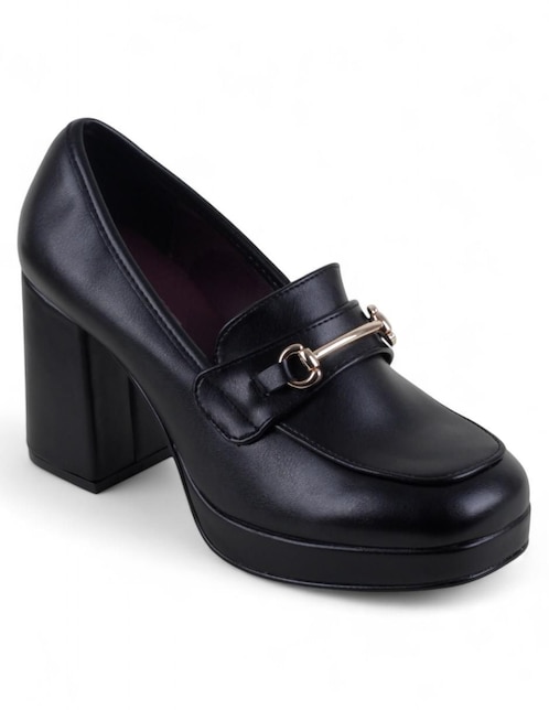 Zapatilla de piel