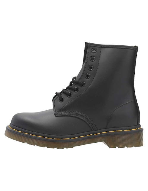 Bota arriba del tobillo Dr. Marten's de cuero para mujer