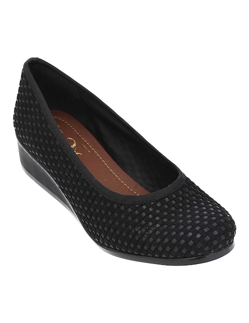 Zapatilla de piel para mujer 1