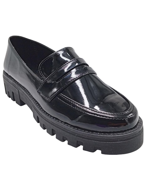 Mocasín de charol para mujer 1