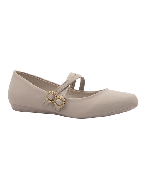 Balerina de gamuza para mujer 1