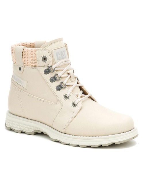 Bota al tobillo Caterpillar de piel para mujer