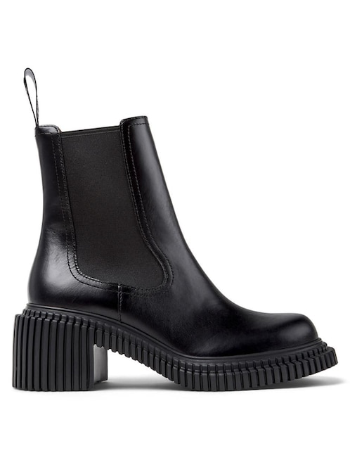Bota arriba del tobillo Camper pix london de piel para mujer