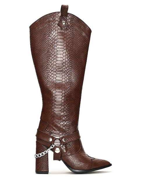 Bota abajo de la rodilla amaro vignelli moda "de" sintético "para mujer"