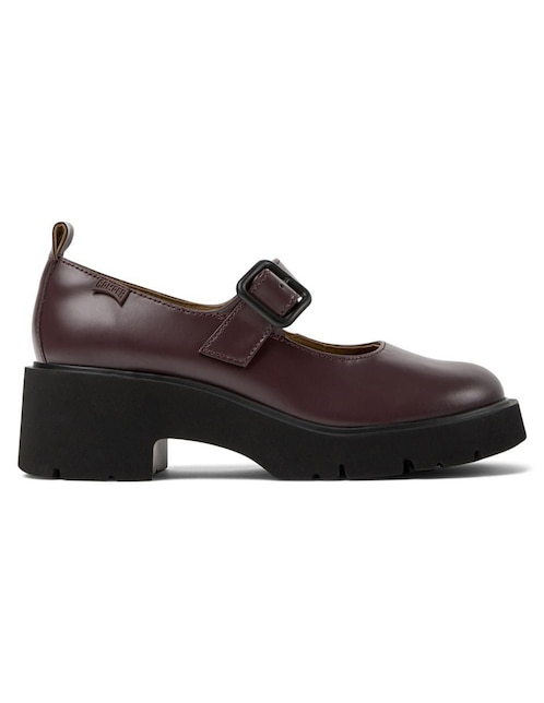 Zapato Mary Jane de piel para mujer