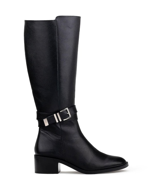 Bota abajo de la rodilla davenia bota larga davenia "de" piel "para mujer"