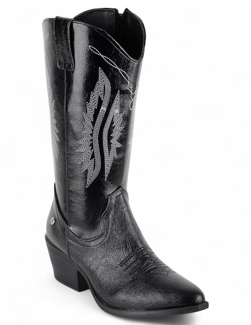 Bota cowboy abajo de la rodilla Rbcollection Rbvegano para mujer