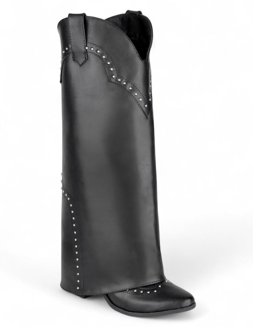 Bota abajo de la rodilla RBcollection de piel para mujer