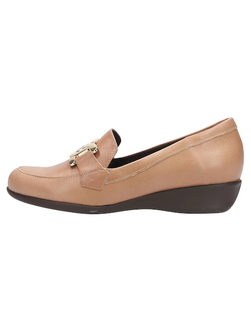 Mocasín de piel para mujer 1