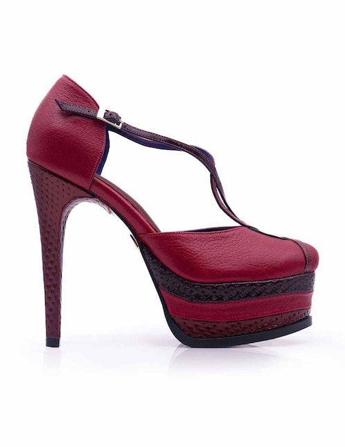 Zapatilla de piel Altura Siete