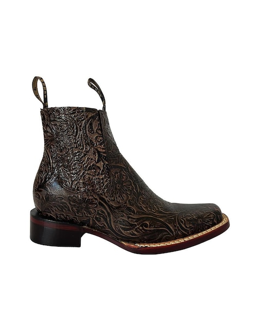 Botín arriba del tobillo Bdp Botas De Pedro de piel bovino para mujer