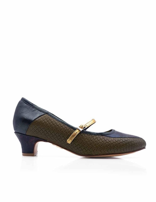 Zapatilla de piel Altura Siete