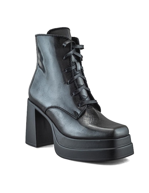 Bota arriba del tobillo Dasalo de piel para mujer
