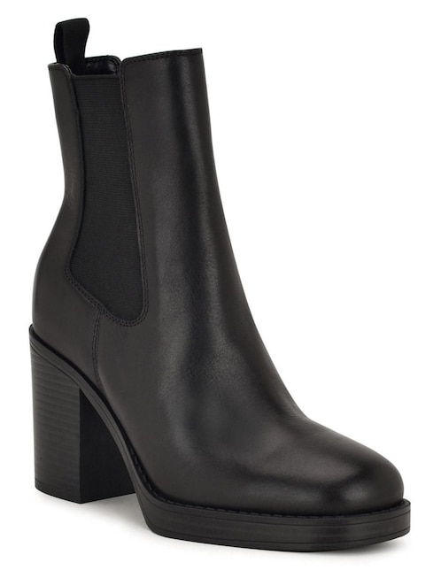 Botín arriba del tobillo Nine West de piel para mujer