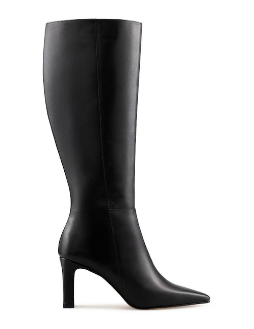Bota abajo de la rodilla Davenia de piel para mujer
