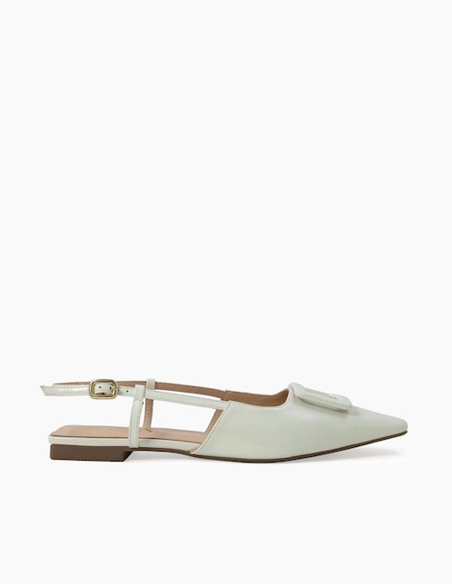 Balerina Ivonne Spring Basics de piel para mujer