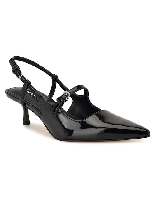 "zapatilla" charol piel nine west sin familia/coleccion