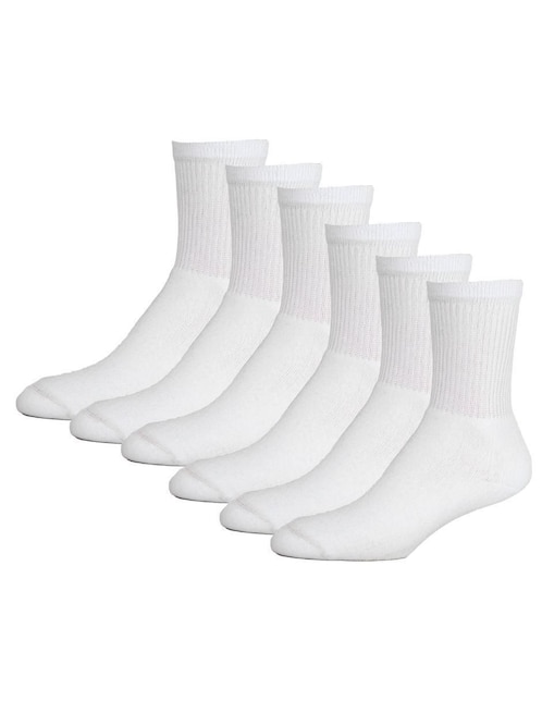 Set de calceta de algodón para mujer 6 pares 1