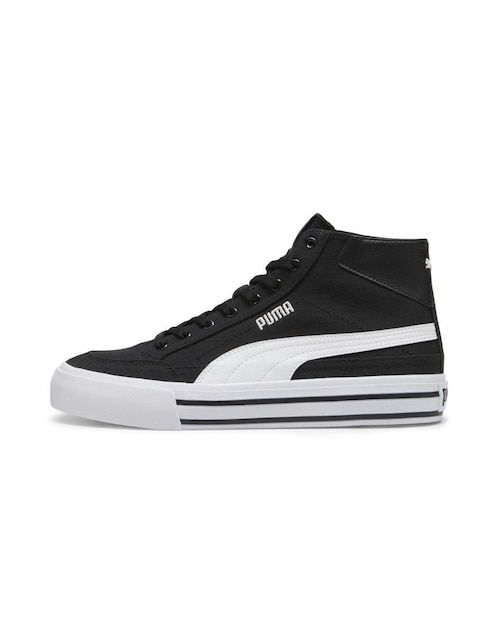 Tenis Puma Court Classic Vul Mid para mujer
