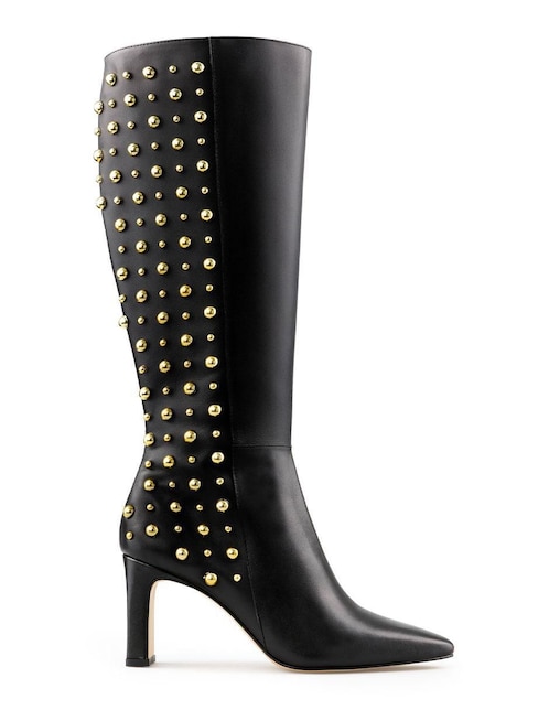 Bota a la rodilla de piel para mujer 1