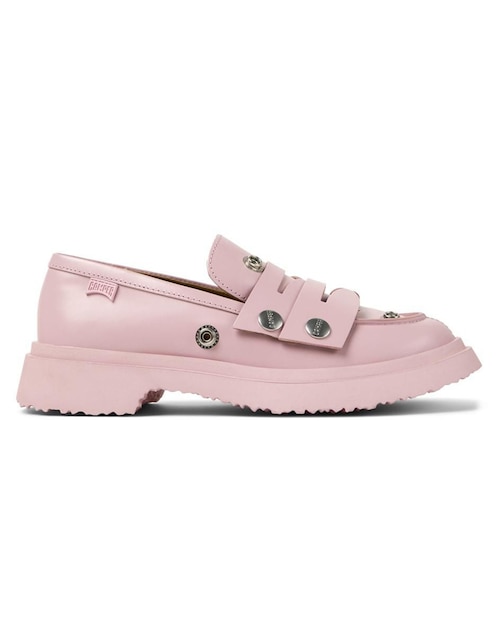 Mocasín Camper de piel para mujer