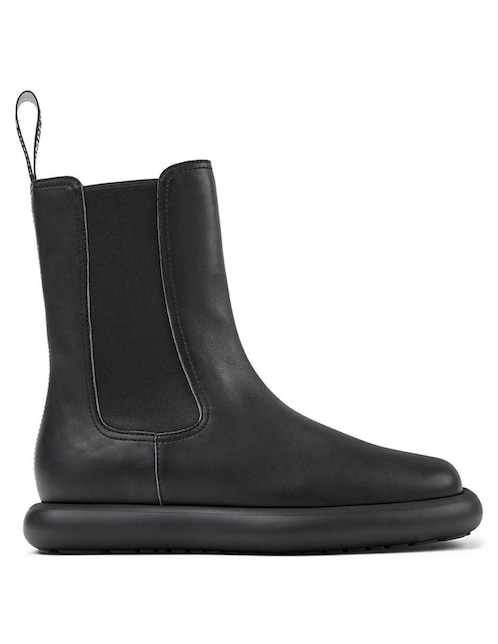 Bota arriba del tobillo Camper Onda de piel para mujer