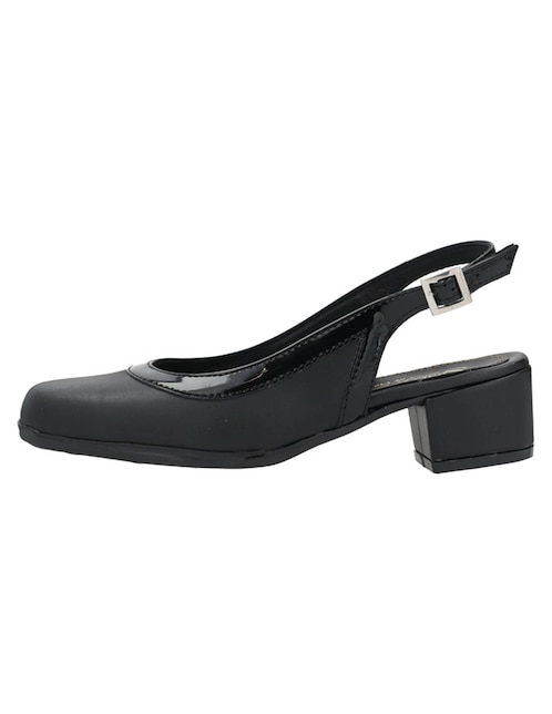 Zapato de tacón de piel para mujer 1