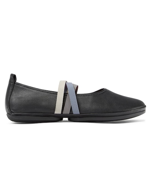 Balerina TWS de piel para mujer
