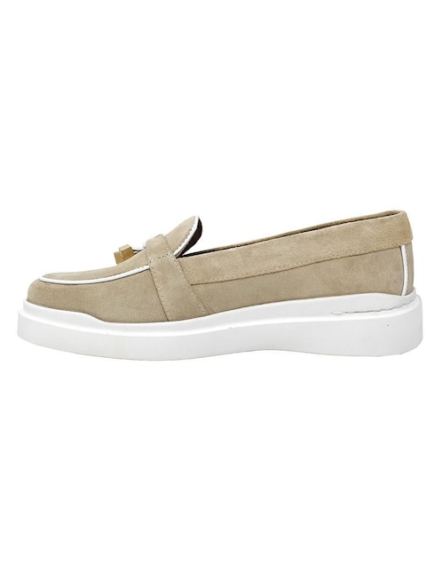 Mocasín regina romero portofino "de" gamuza "para mujer"