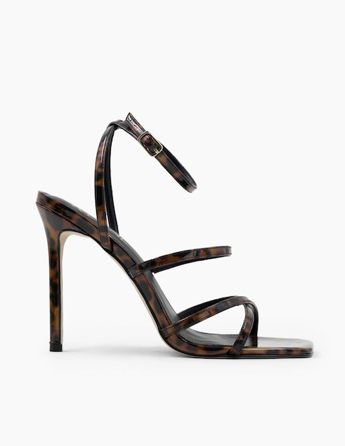 Sandalia de tacón Ivonne Detailed Soles para mujer