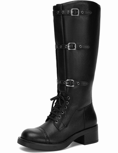 Bota abajo de la rodilla para mujer 1
