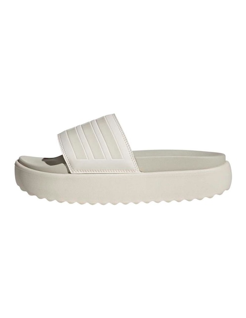 Sandalia plana Adilette Platform para mujer 1