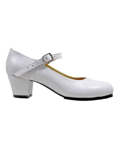 Zapato de tacón Danza de piel para mujer 1