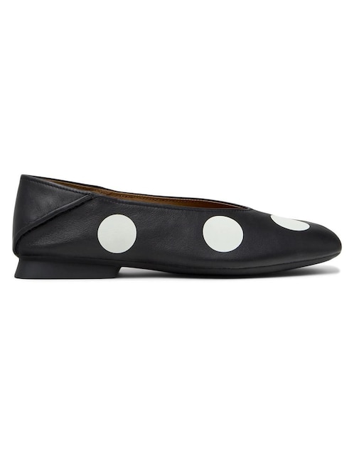 Balerina Camper Casi Myra de piel para mujer