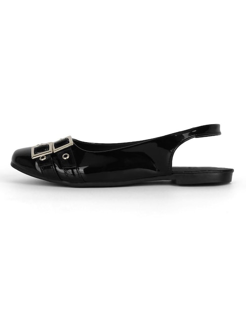 Zueco de charol para mujer 1