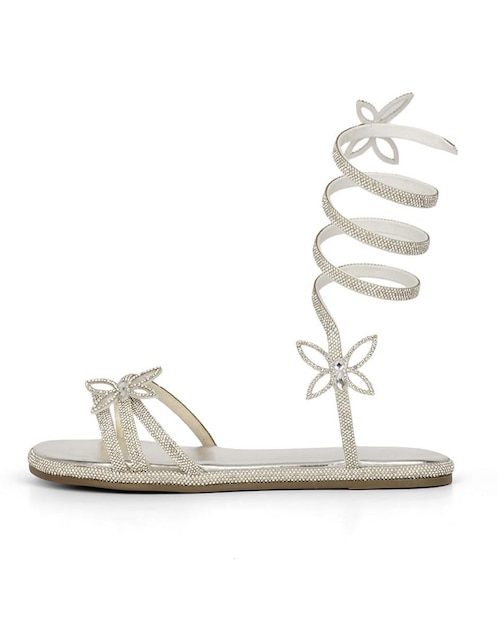 Sandalia plana Rbcollection para mujer