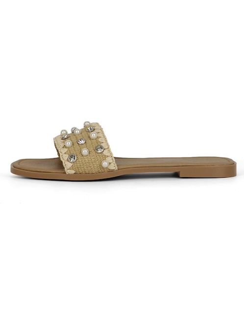 Sandalia plana Rbbasics para mujer