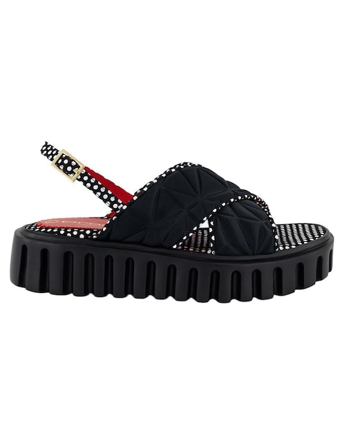 Sandalia de tacón Prada para mujer