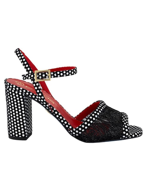 Sandalia de tacón Prada para mujer