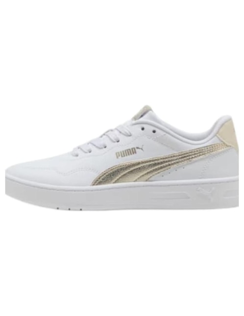 Tenis Puma Court Lally Metallic Whisper para mujer